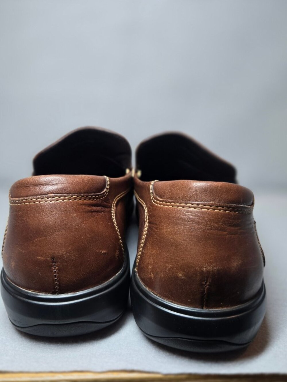 Cole Haan Brown Leather Loafers Size 10.5 - Picture 5 of 9